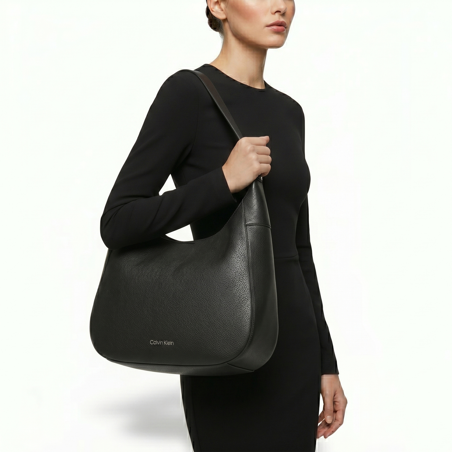 C-A-L-V-I-N K-L-E-I-N SHOULDER BAG BLACK FOR WOMEN