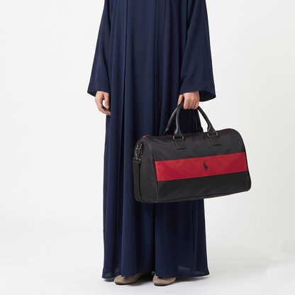 P-O-L-O R-A-L-P-H L-A-U-R-E-N CROSSBODY BAG BLACK&RED
