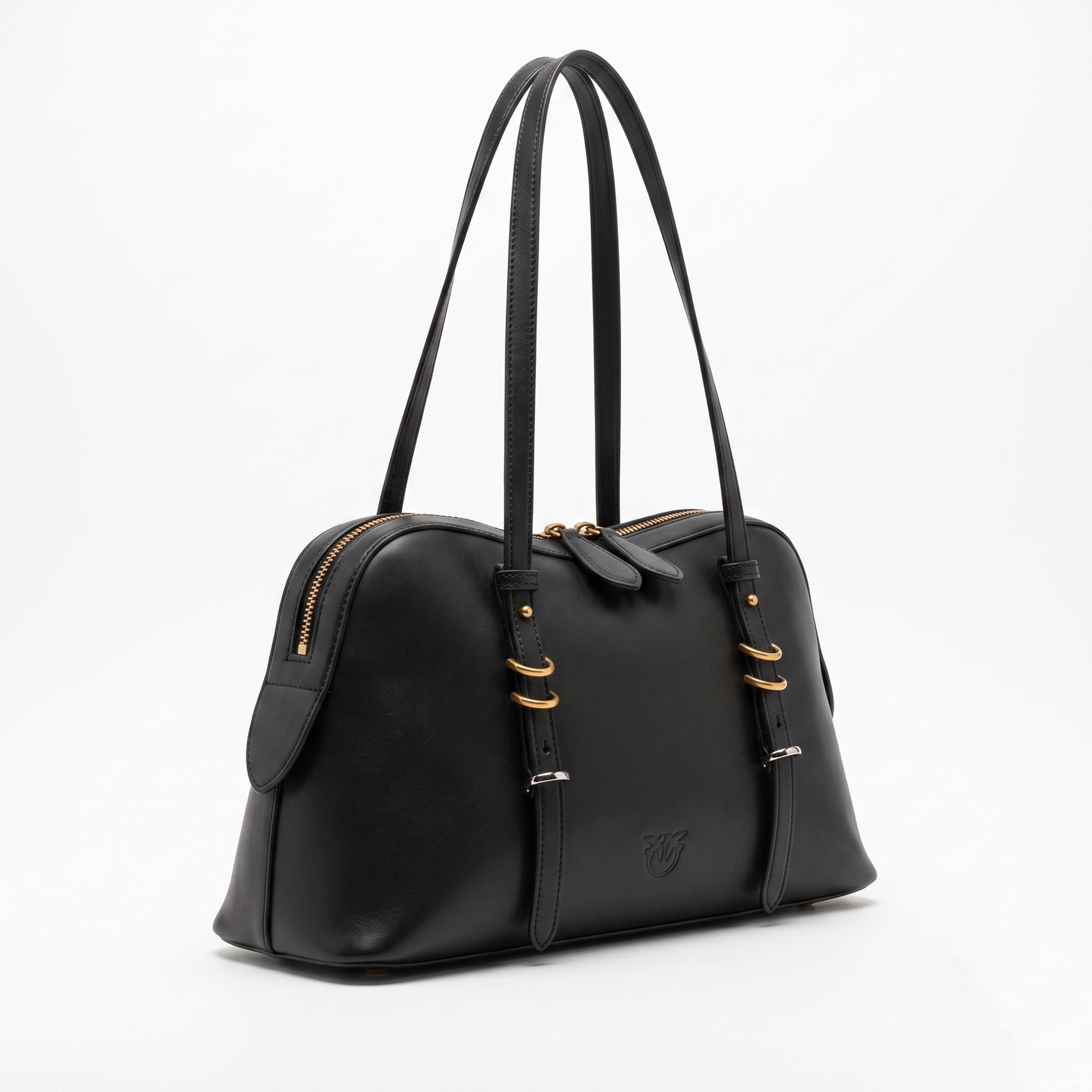 P-I-N-K-O SHOULDER BAG BLACK FOR WOMEN