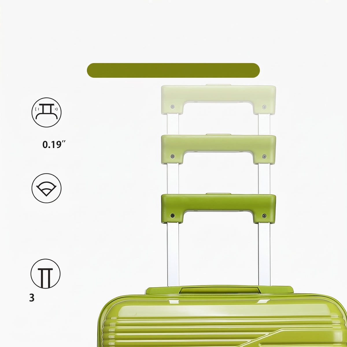 S-E-A C-H-O-I-C-E LUGGAGE BAG LIGHT GREEN (40L)