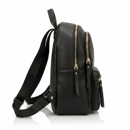 P.I.E-R.R.E C.A-R.D.I.N BACKPACK BAG BORSE 22386 gn10 BLACK FOR WOMEN