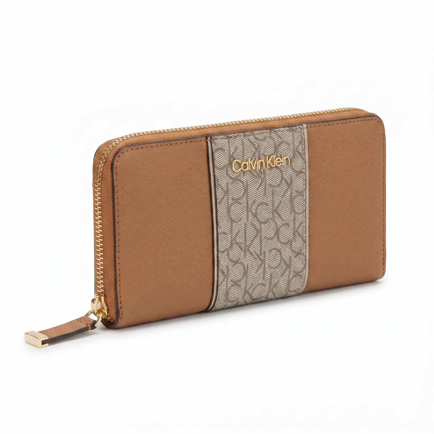 C-A-L-V-I-N K-L-E-I-N WALLET BROWN FOR WOMEN