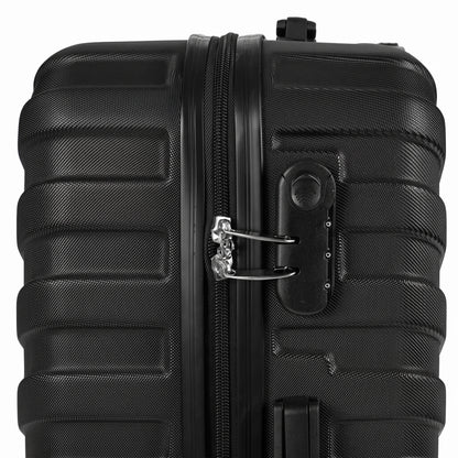 T-R-A-V-E-L LUGGAGE BAG BLACK (35L)