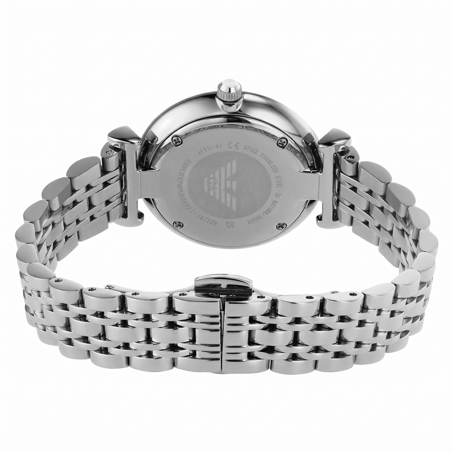 E.M-P.O.R-I.O A.R.M-A.N.I WATCH AR11445 SILVER FOR WOMEN