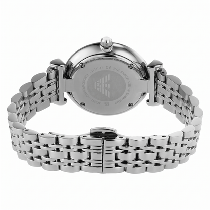 E.M-P.O.R-I.O A.R.M-A.N.I WATCH AR11445 SILVER FOR WOMEN