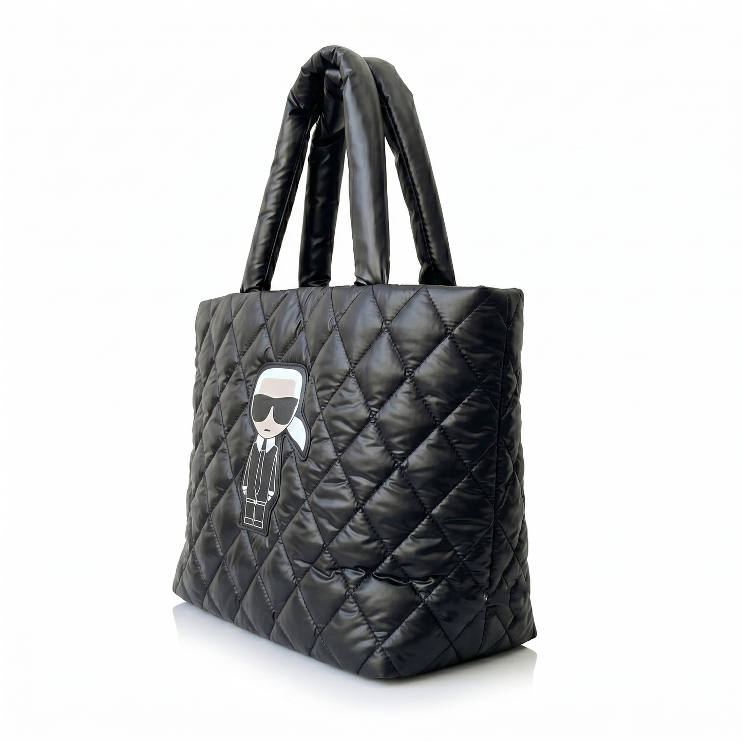 K.A-R.L L.A.G.E-R.F.E.L.D SHOULDER BAG BLACK FOR WOMEN