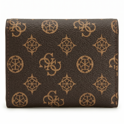 G-U-E-S-S WALLET BROWN FOR WOMEN