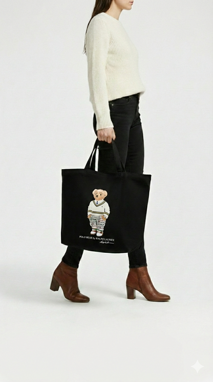 P-O-L-O R-A-L-P-H L-A-U-R-E-N HANDBAG BLACK FOR WOMEN