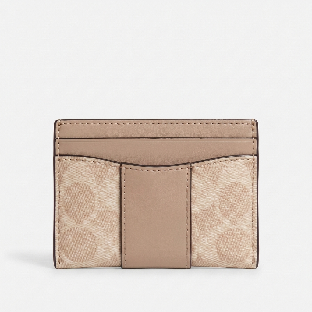 C-O-A-C-H CARDHOLDER CBY80 BEIGE FOR WOMEN