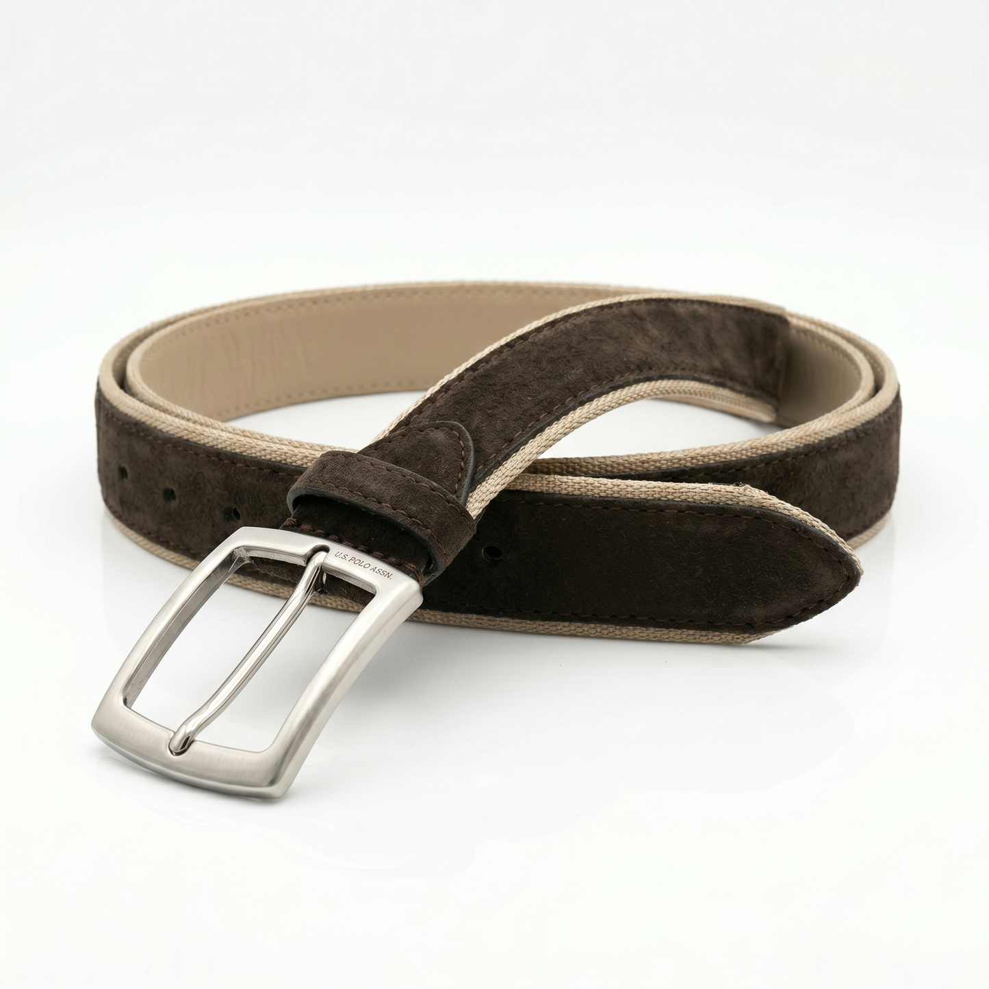 U-S P-O-L-O BELT TAUPI FOR MEN