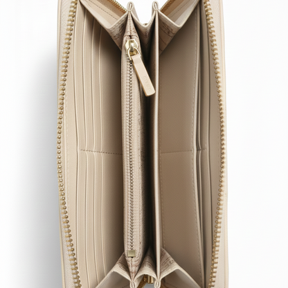 G-U-E-S-S WALLET BEIGE FOR WOMEN