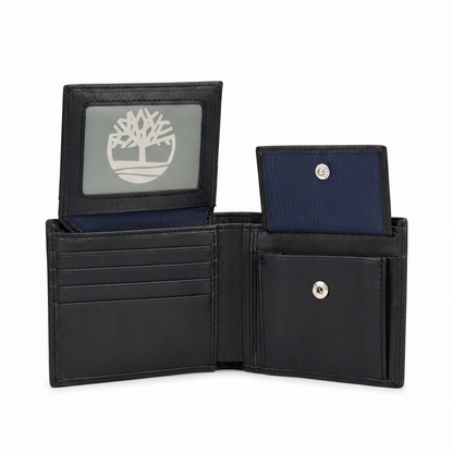 T-I-M-B-E-R-L-A-N-D WALLET&KEY CHAIN NP0325/08 BLACK FOR MEN