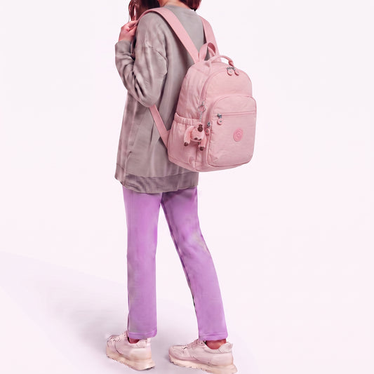 K.I.P.L.I-N.G BACKPACK KI5210 BRIDAL PINK
