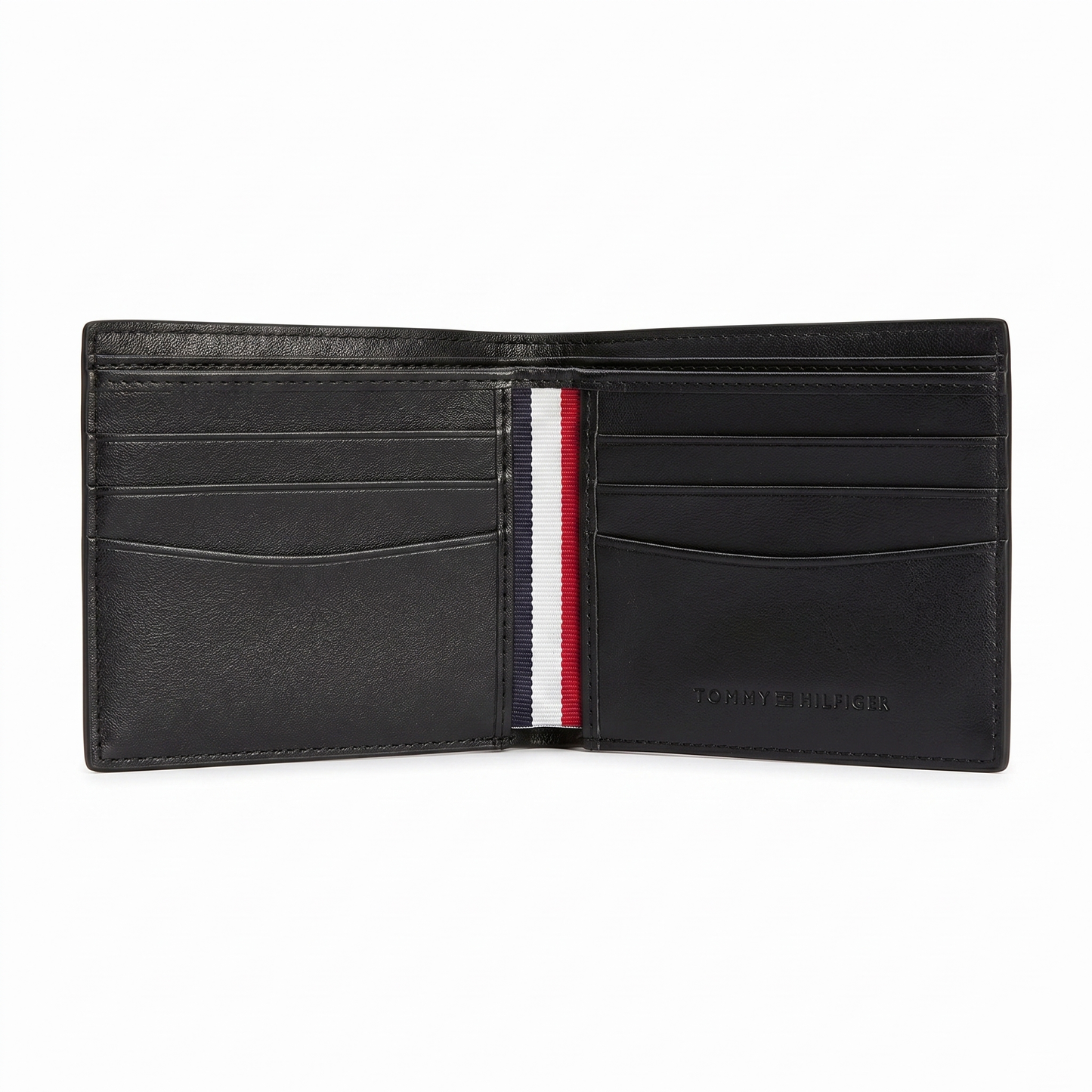 T-O-M-M-Y H-I-L-F-I-G-E-R WALLET&KEY CHAIN BLACK FOR MEN
