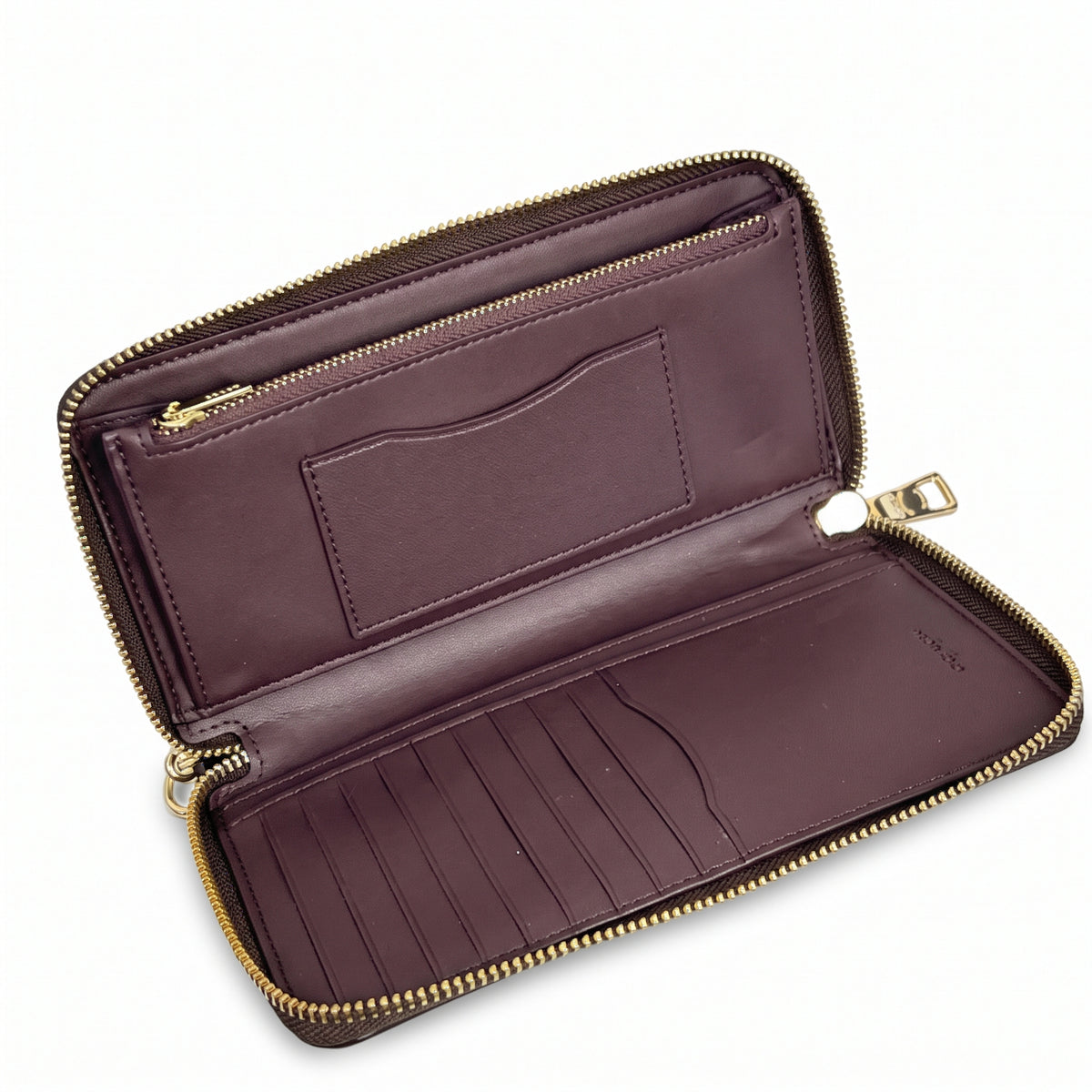 C-O-A-C-H WALLET&CARDHOLDER CBZ99 BROWN MONOGRAM FOR WOMEN