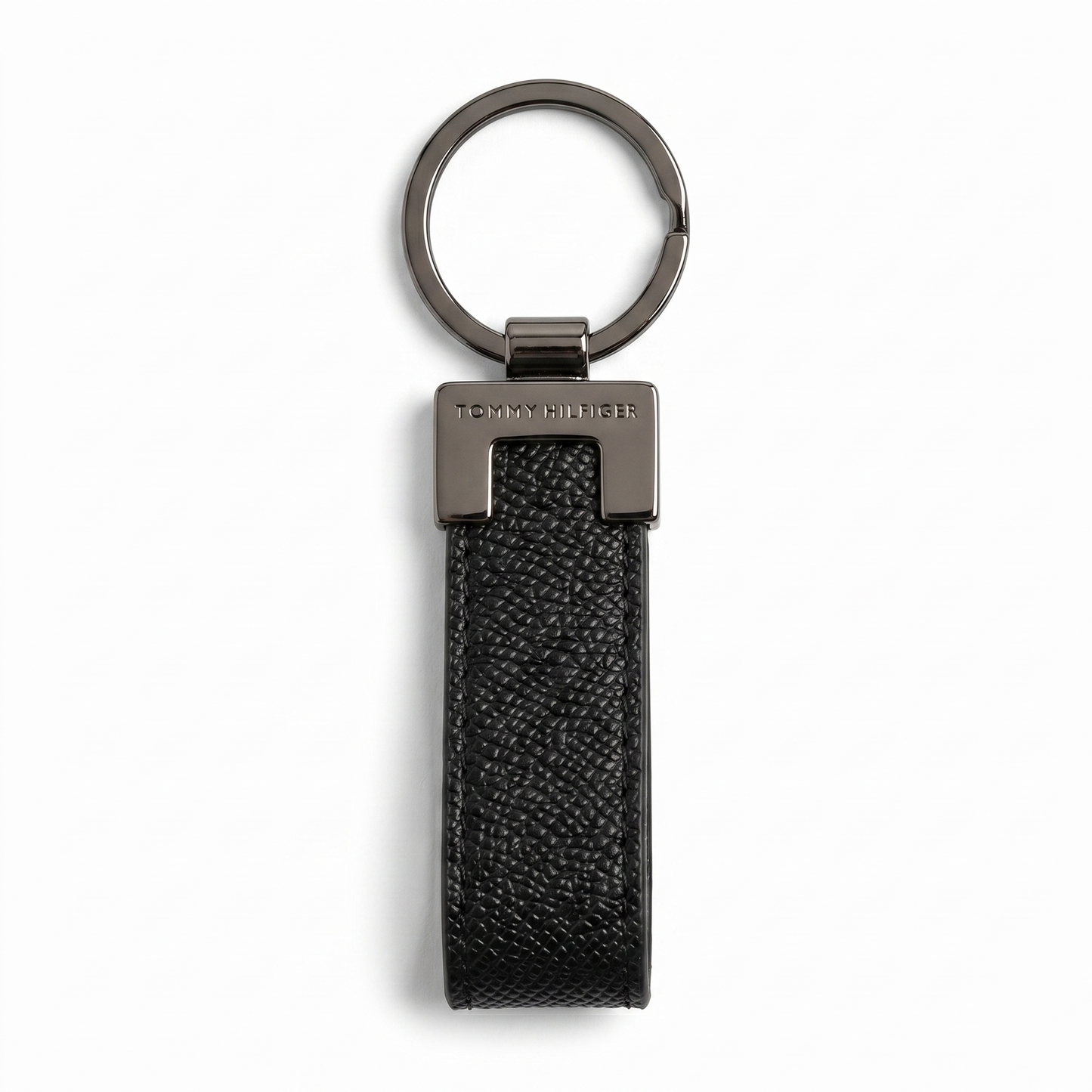 T-O-M-M-Y H-I-L-F-I-G-E-R WALLET&KEY CHAIN BLACK FOR MEN