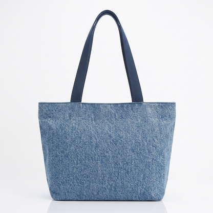 T.O.M-M.Y H.I.L.F-I.G.E.R SHOULDER BAG NAVY BLUE FOR WOMEN