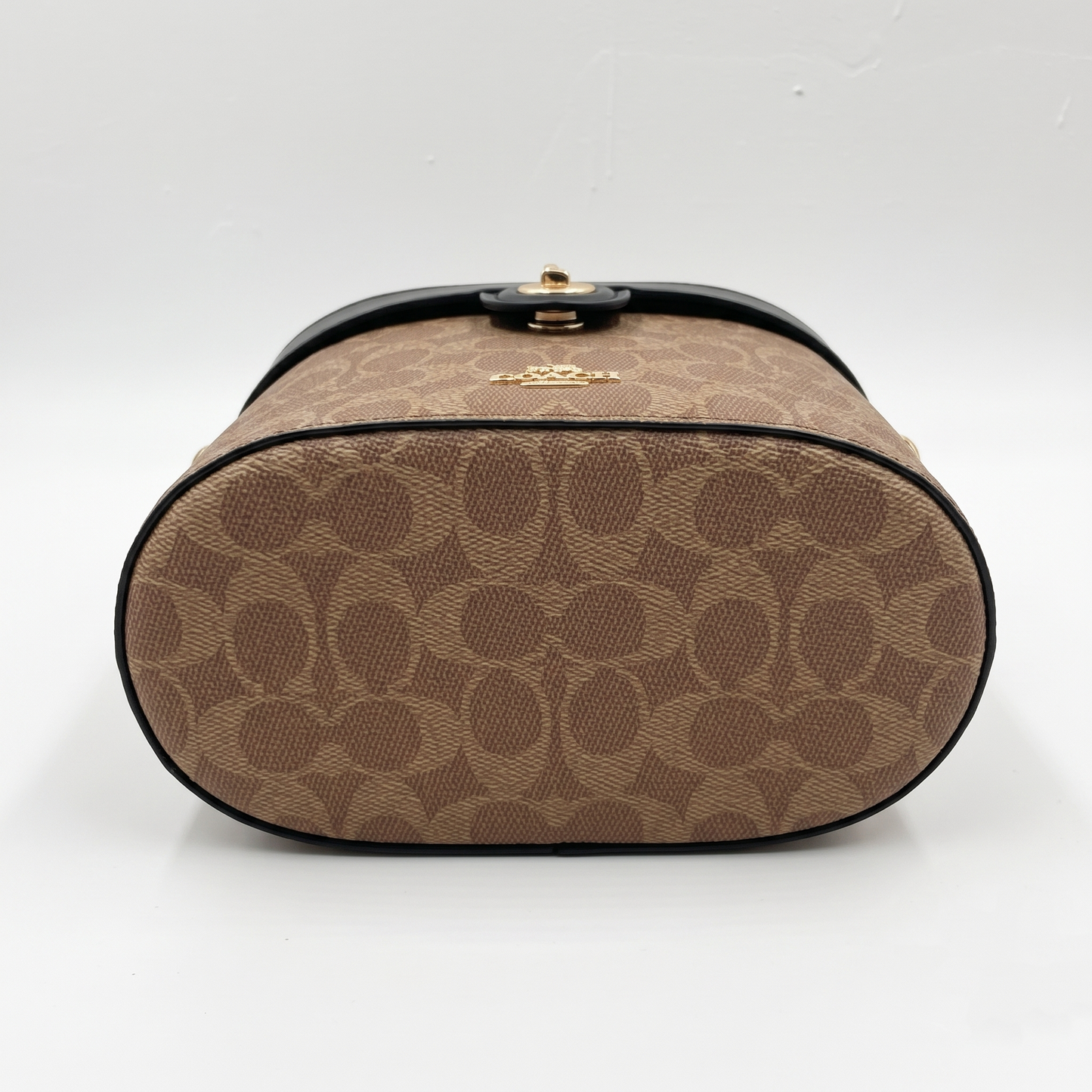 C-O-A-C-H MAKEUP BAG CBQ35 HAVAN MONOGRAM&BLACK FOR WOMEN
