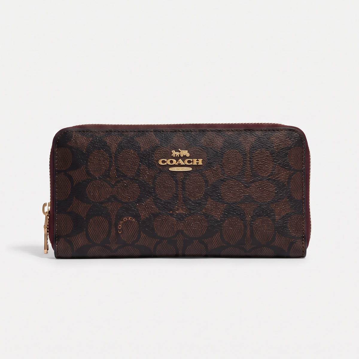 C-O-A-C-H WALLET&CARDHOLDER CBZ99 BROWN MONOGRAM FOR WOMEN