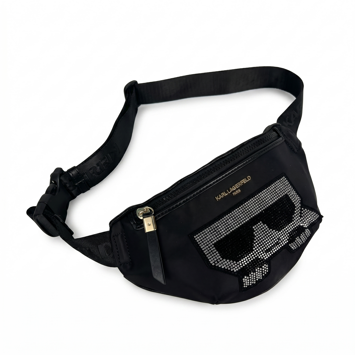 K.A-R.L L.A.G.E-R.F.E.L.D BELT BAG BLACK FOR WOMEN