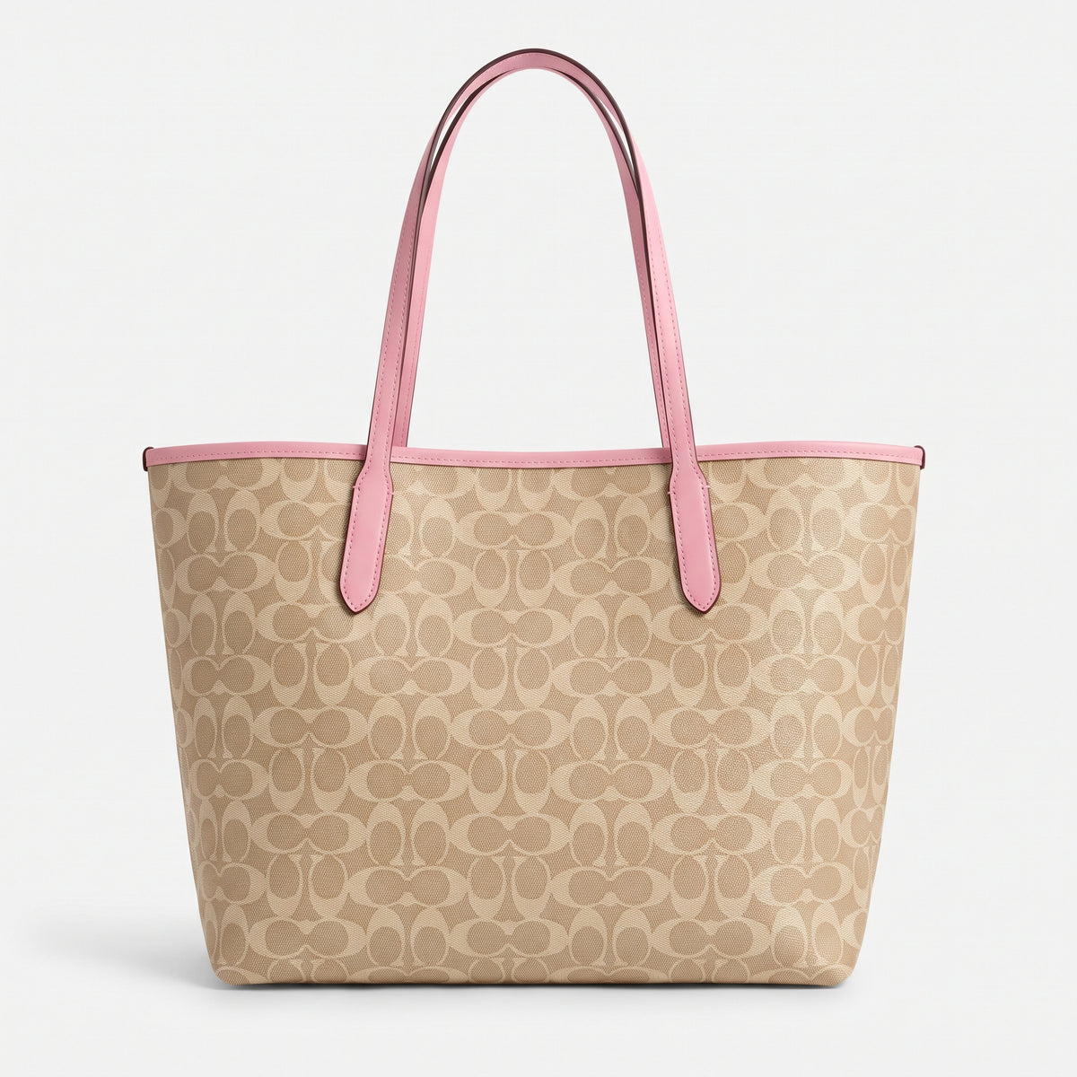 C-O-A-C-H SHOULDER BAG CV976 BEIGE MONOGRAM FOR WOMEN