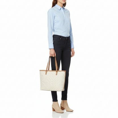 G-U-E-S-S SHOULDER BAG BIEGE FOR WOMEN