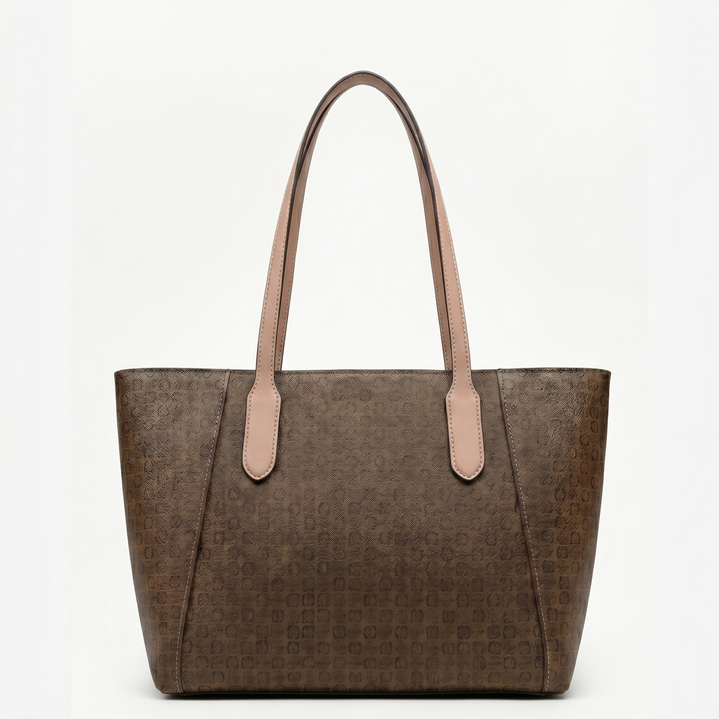 G-U-E-S-S SHOULDER BAG BROWN MONOGRAM FOR WOMEN