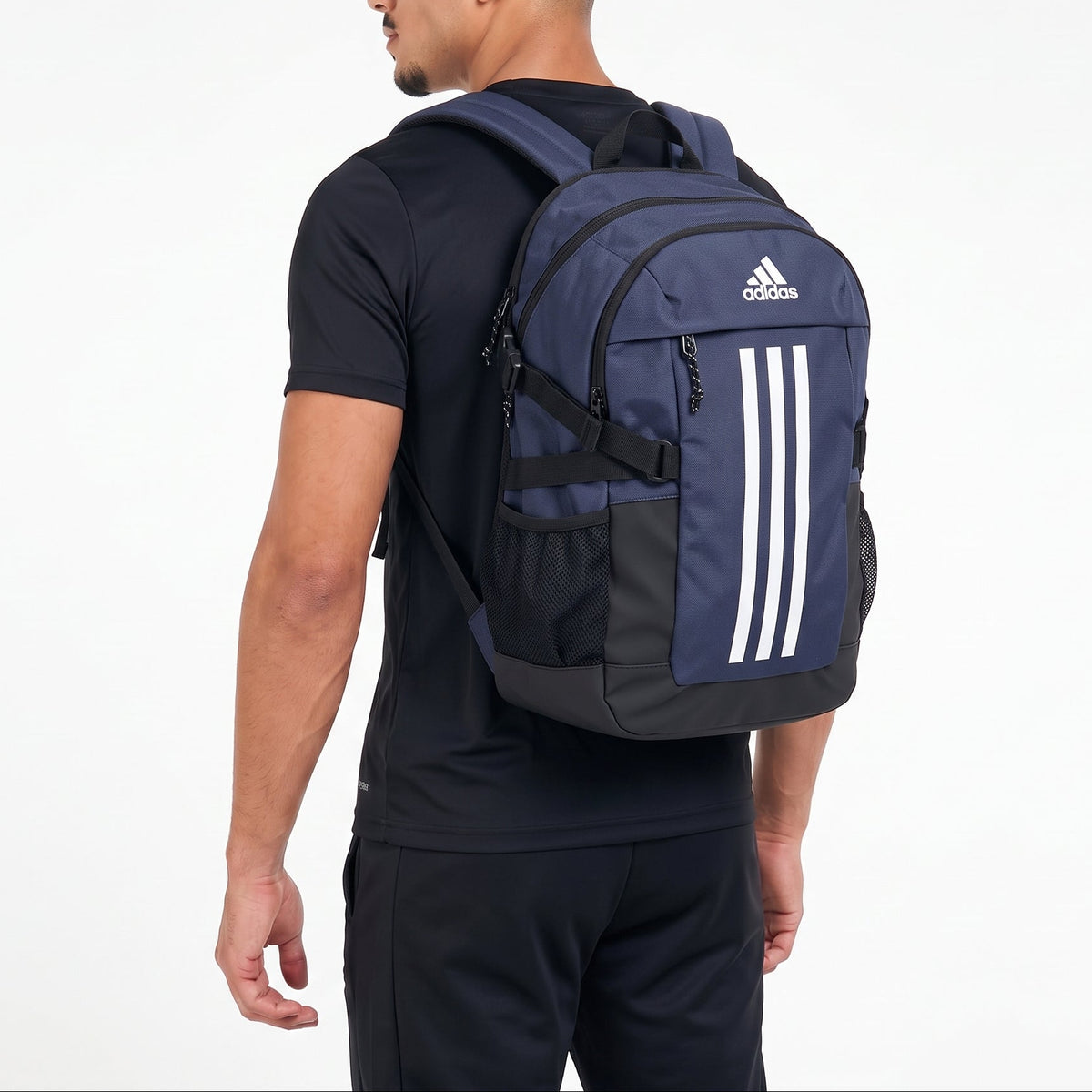 A-D-I-D-A-S BACKPACK BAG HM5132 NAVY BLUE