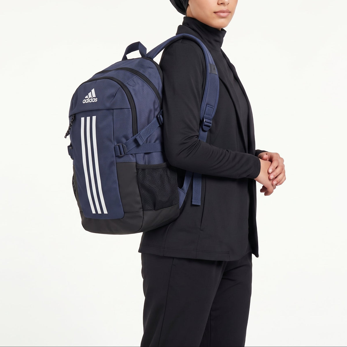 A-D-I-D-A-S BACKPACK BAG HM5132 NAVY BLUE