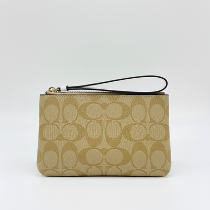 C-O-A-C-H WALLET F58035 BEIGE FOR WOMEN