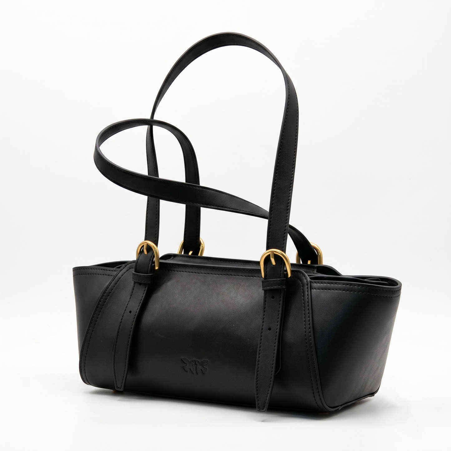 P-I-N-K-O SHOULDER BAG BLACK FOR WOMEN