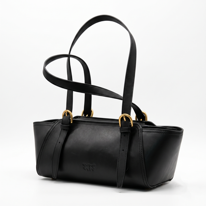 P-I-N-K-O SHOULDER BAG BLACK FOR WOMEN