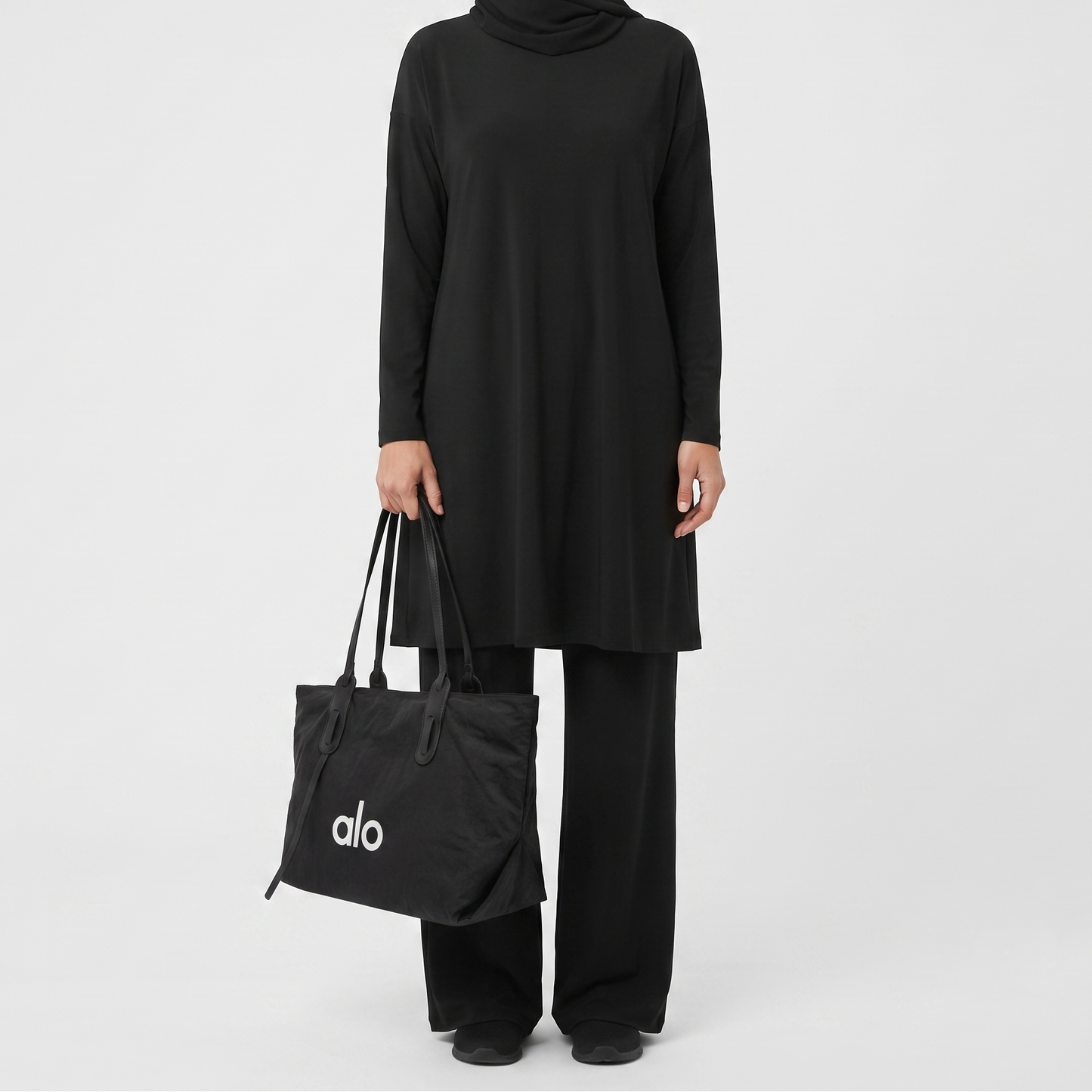 A-L-O SHOULDER BAG BLACK FOR WOMEN