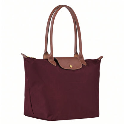 L-O-N-G-C-H-A-M-P SHOULDER BAG L1899089 P87 WINE RED FOR WOMEN