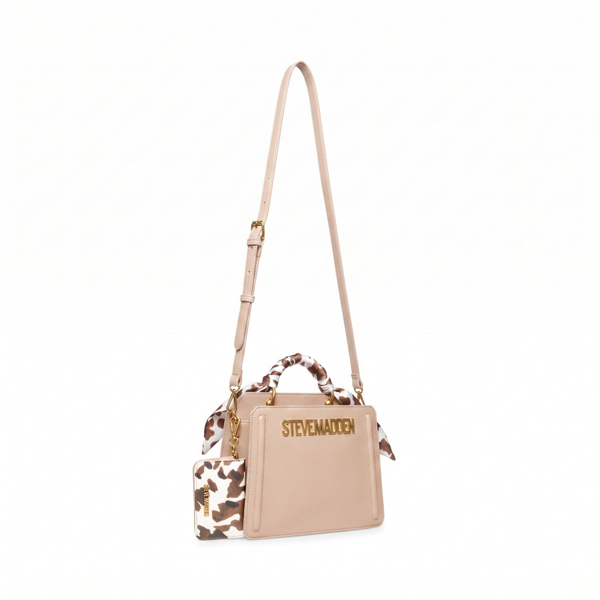S-T-E-V-E M-A-D-D-E-N CROSSBODY BAG DT626890 BEIGE(LATTE) FOR WOMEN