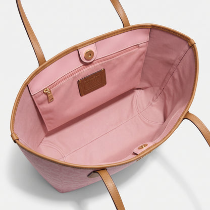 C-O-A-C-H SHOULDER BAG CV976 PINK MONOGRAM FOR WOMEN