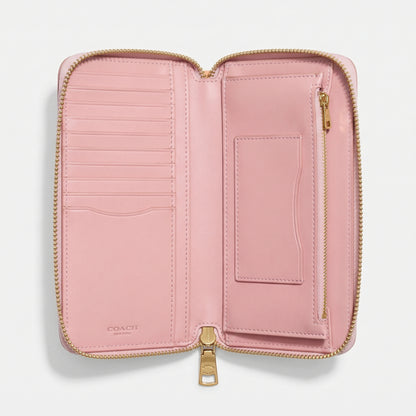 C-O-A-C-H WALLET&CARDHOLDER CBZ99 PINK MONOGRAM FOR WOMEN