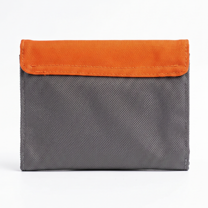 S-A-M-S-O-N-I-T-E WALLET Neck Passport Holder GREY&ORANGE