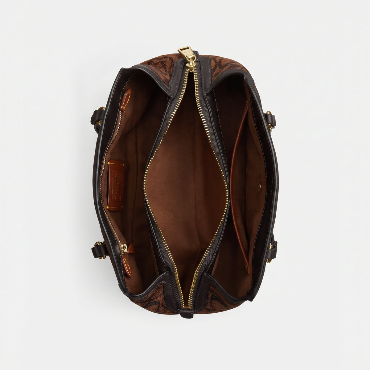 C-O-A-C-H SHOULDER BAG CFP36 BROWN MONOGRAM FOR WOMEN