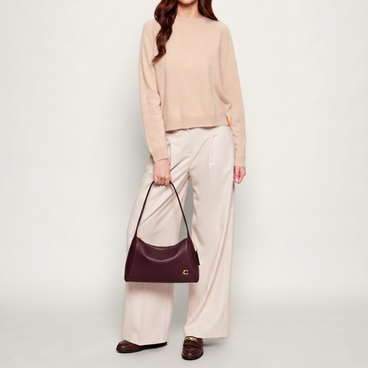 C-O-A-C-H SHOULDER BAG CCC45 Burgundy(Merlot) FOR WOMEN
