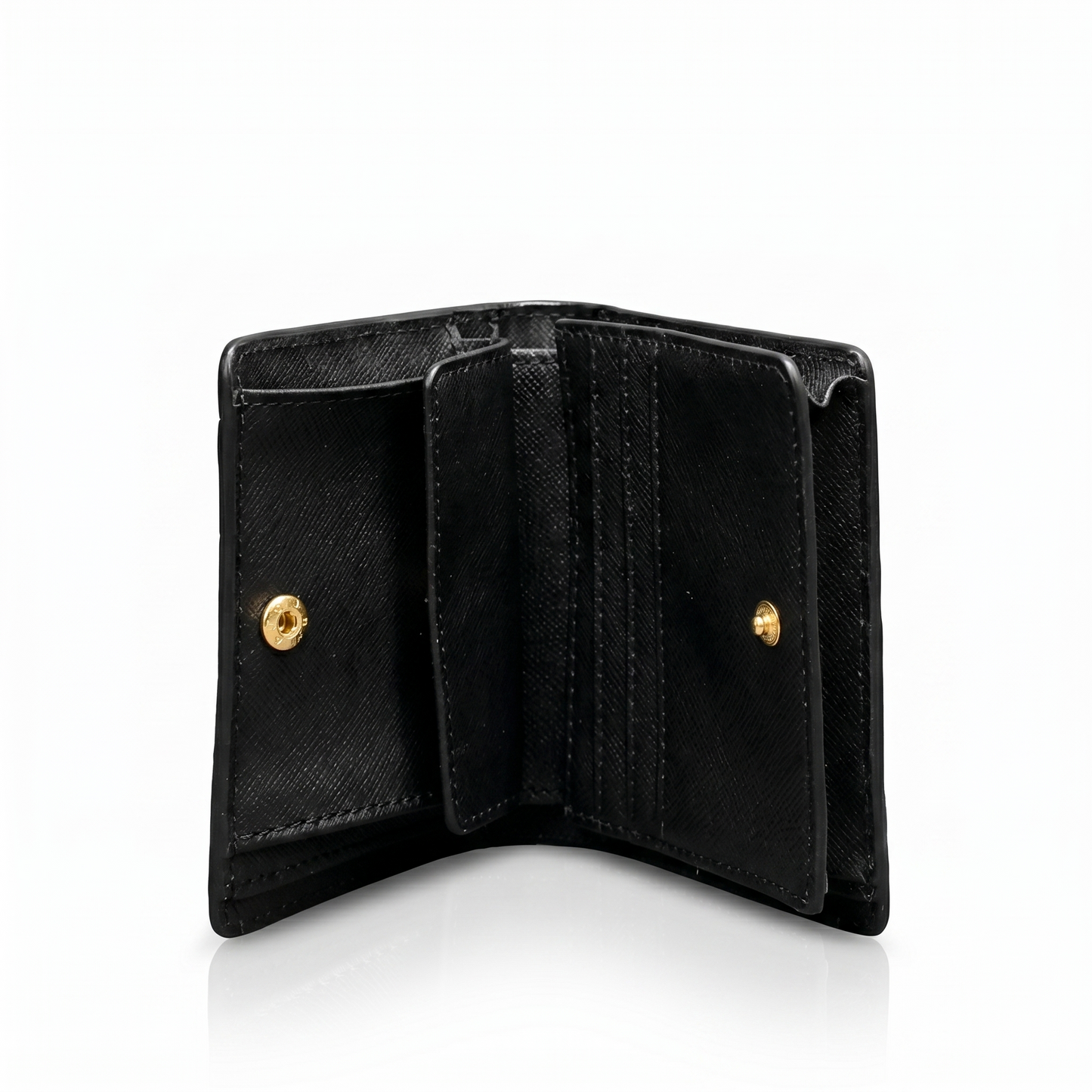 C-A-L-V-I-N K-L-E-I-N BIFOLD WALLET BLACK FOR WOMEN