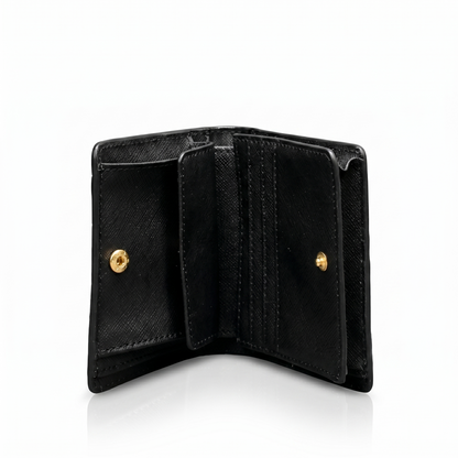C-A-L-V-I-N K-L-E-I-N BIFOLD WALLET BLACK FOR WOMEN
