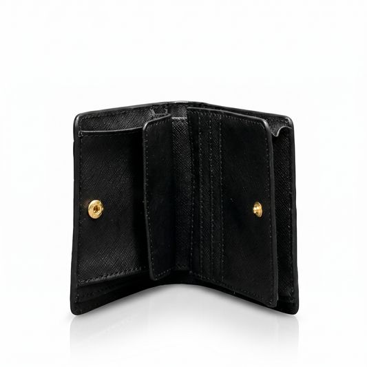 C-A-L-V-I-N K-L-E-I-N BIFOLD WALLET BLACK FOR WOMEN
