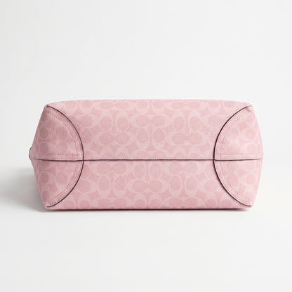 C-O-A-C-H SHOULDER BAG CV976 PINK MONOGRAM FOR WOMEN