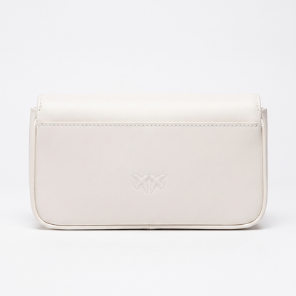 P-I-N-K-O CROSSBODY BAG OFF WHITE FOR WOMEN