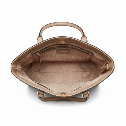 G-U-E-S-S SHOULDER BAG BIEGE FOR WOMEN
