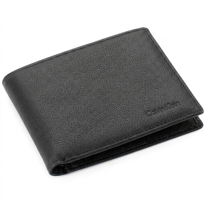 C-A-L-V-I-N K-L-E-I-N WALLET&KEY CHAIN BLACK FOR MEN