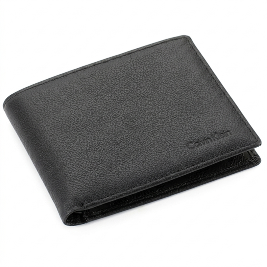 C-A-L-V-I-N K-L-E-I-N WALLET&KEY CHAIN BLACK FOR MEN