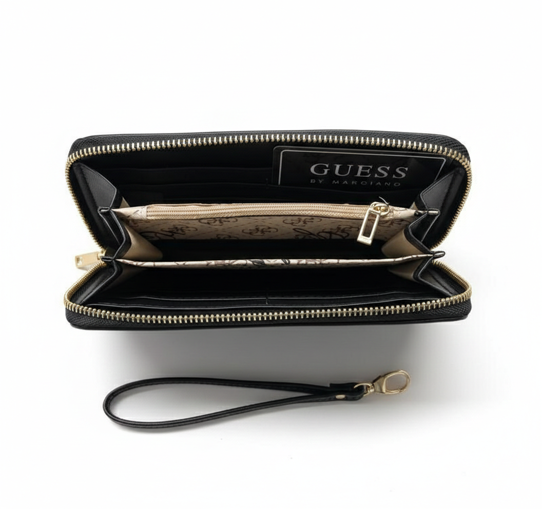 G-U-E-S-S WALLET BLACK
