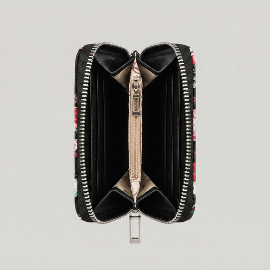 G-U-E-S-S WALLET BLACK FOR WOMEN